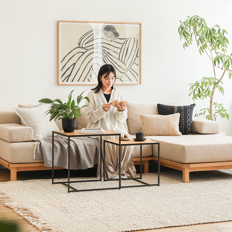 SIEVE rect unit sofa カウチセット Aタイプ ｜家具・インテリア通販 Re:CENO(リセノ)